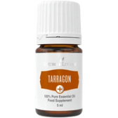 Tarragon oil bottle