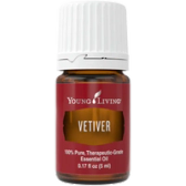 Vetiver oil bottle