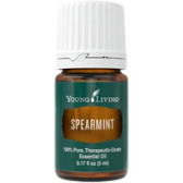 Spearmint oil bottle