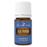 Blue Yarrow oil bottle