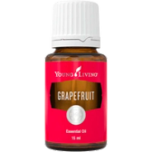 Grapefruit oil bottle