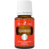 Cedarwood oil bottle