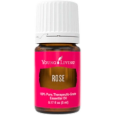 Rose oil bottle