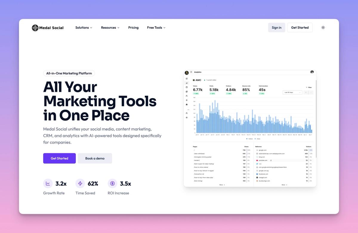 New Landing Page