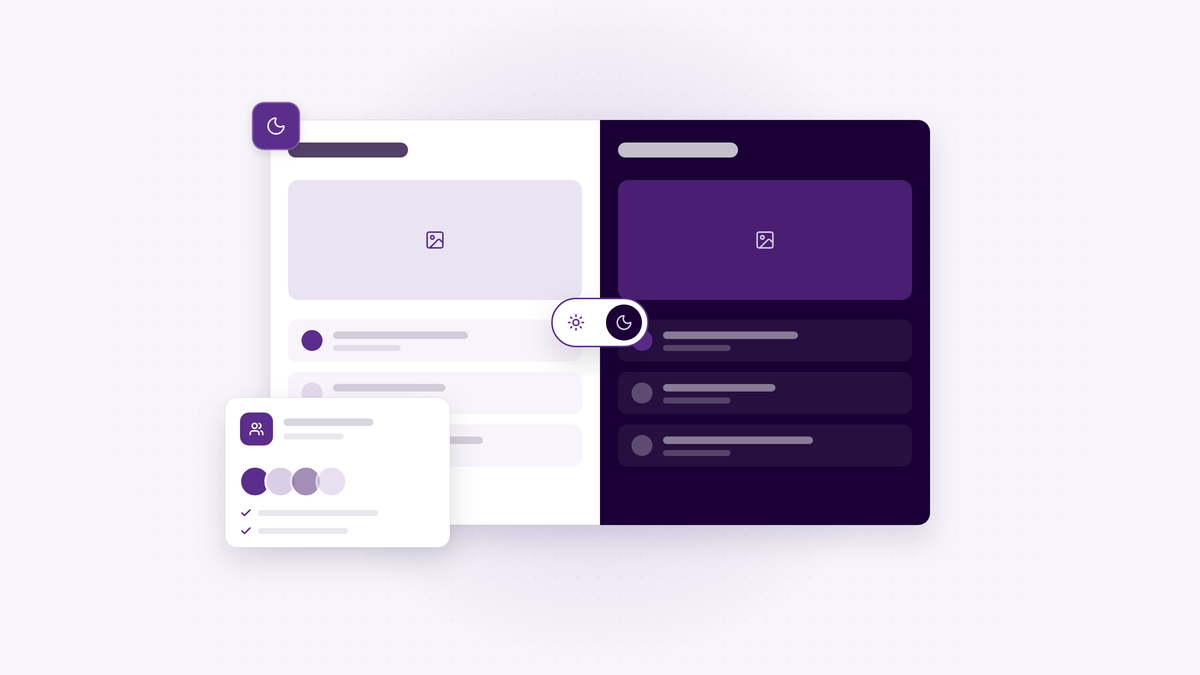 Illustration: A plan for teams, and a smoother dark mode