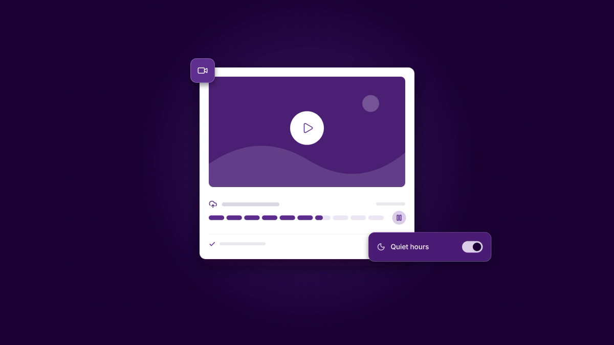 Illustration: Longer videos, a clearer view of your website, and notifications on your terms