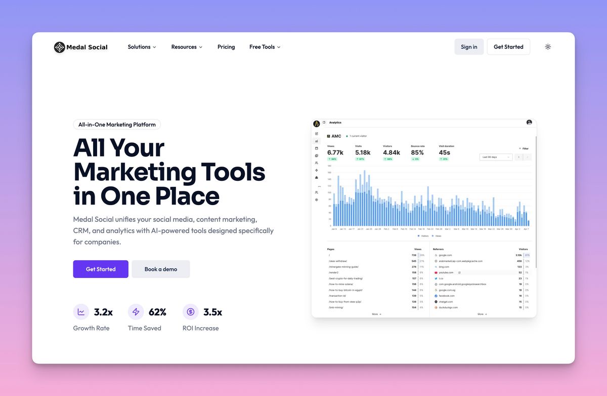 New Landing Page