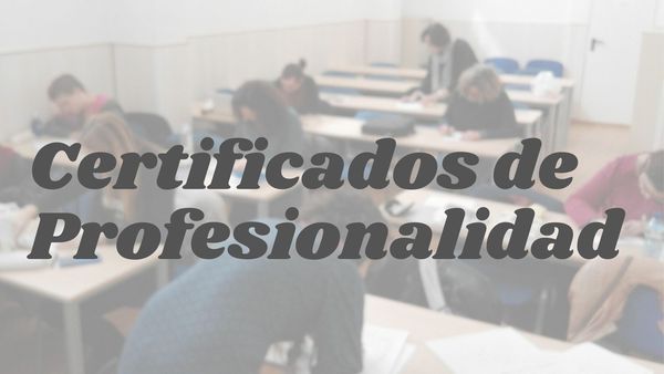 INAEM: docencia de Certificados de Profesionalidad