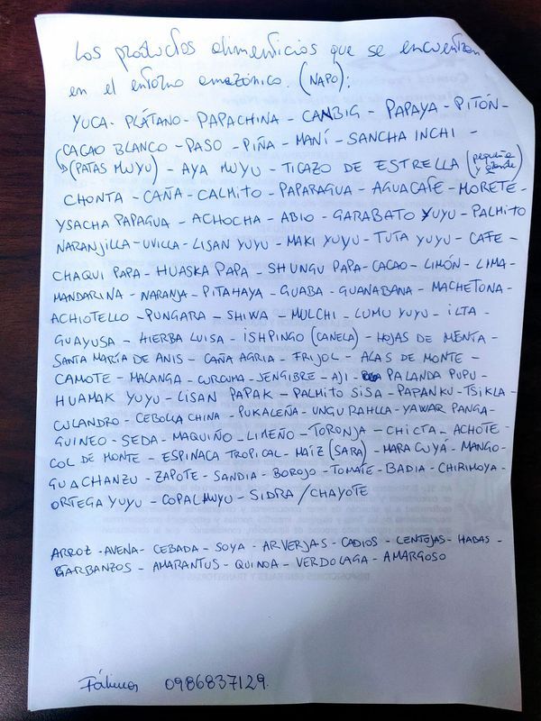 Maquita: asesoría técnica en Centros Turísticos Comunitarios, Amazonia ecuatoriana