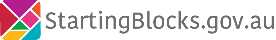 Startingblocks.gov.au logo