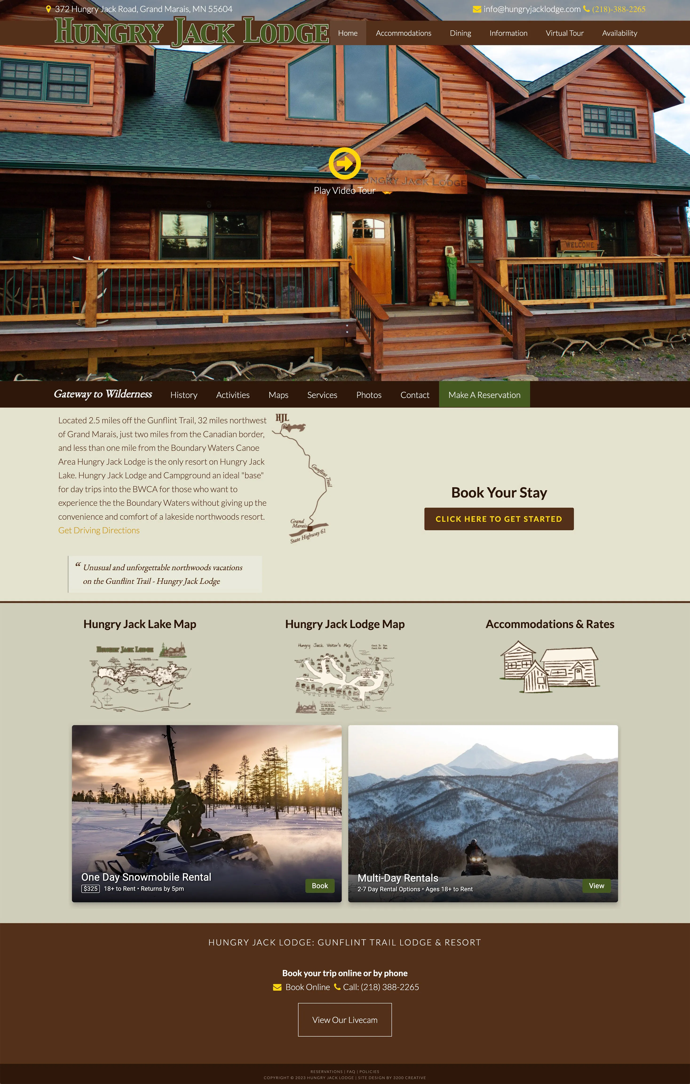 Vacation Destination website developer