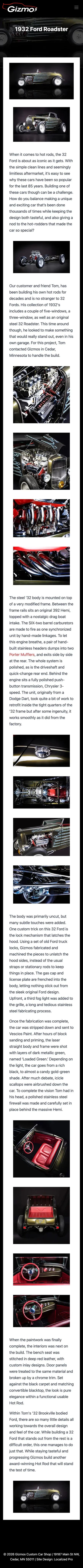 Auto Shop Website Developer