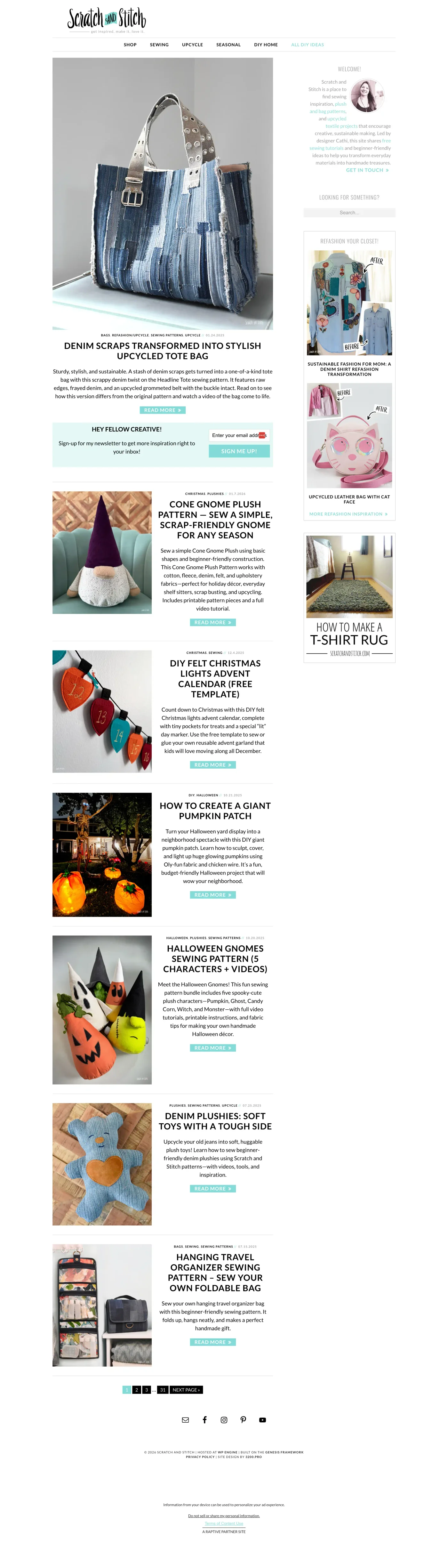 Wordpress blog design and development