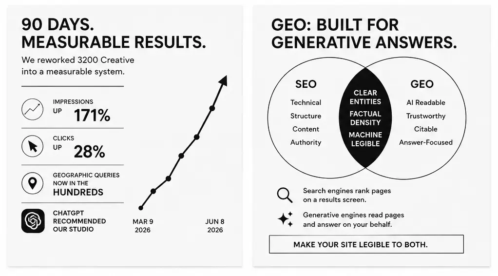 Hire 3200 Creative To Get My Business Found With AI