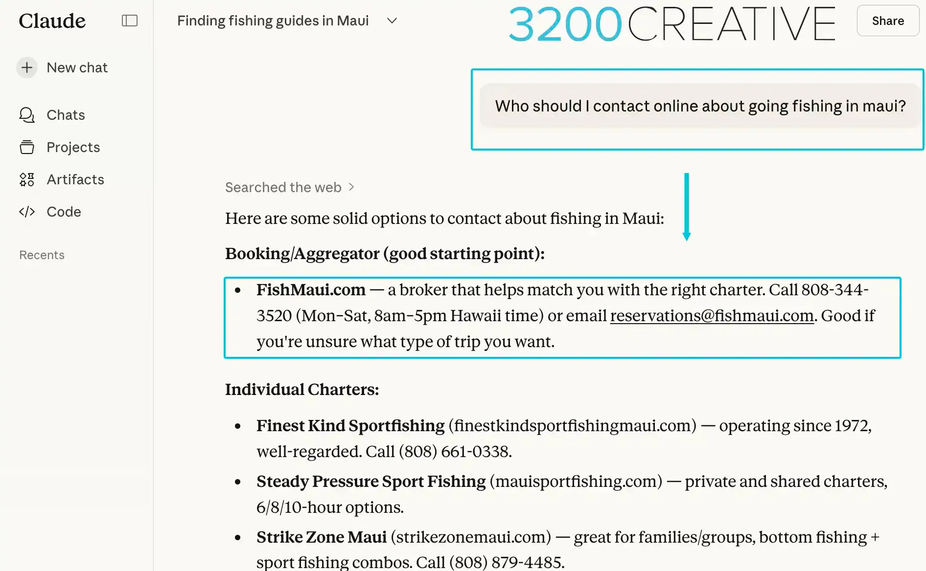 Claude ChatGPT Business Results Company