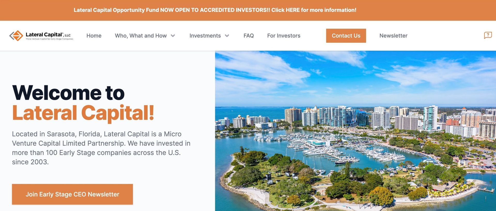 Investor Website Development Minnesota