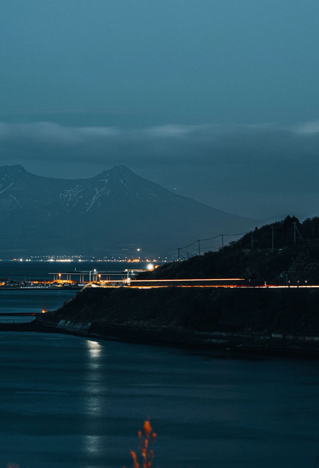 Coastal Road at Dusk
