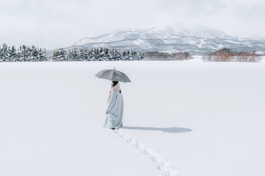 Alone in White