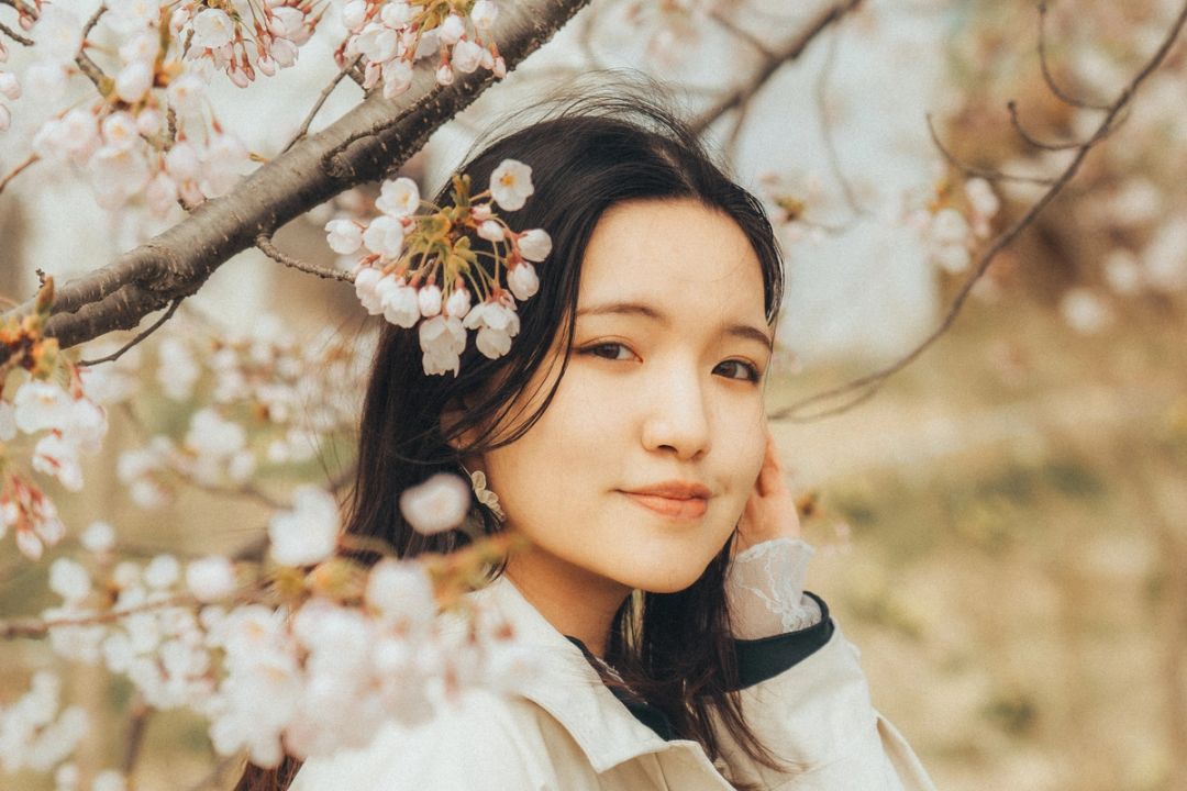 Through the Blossoms