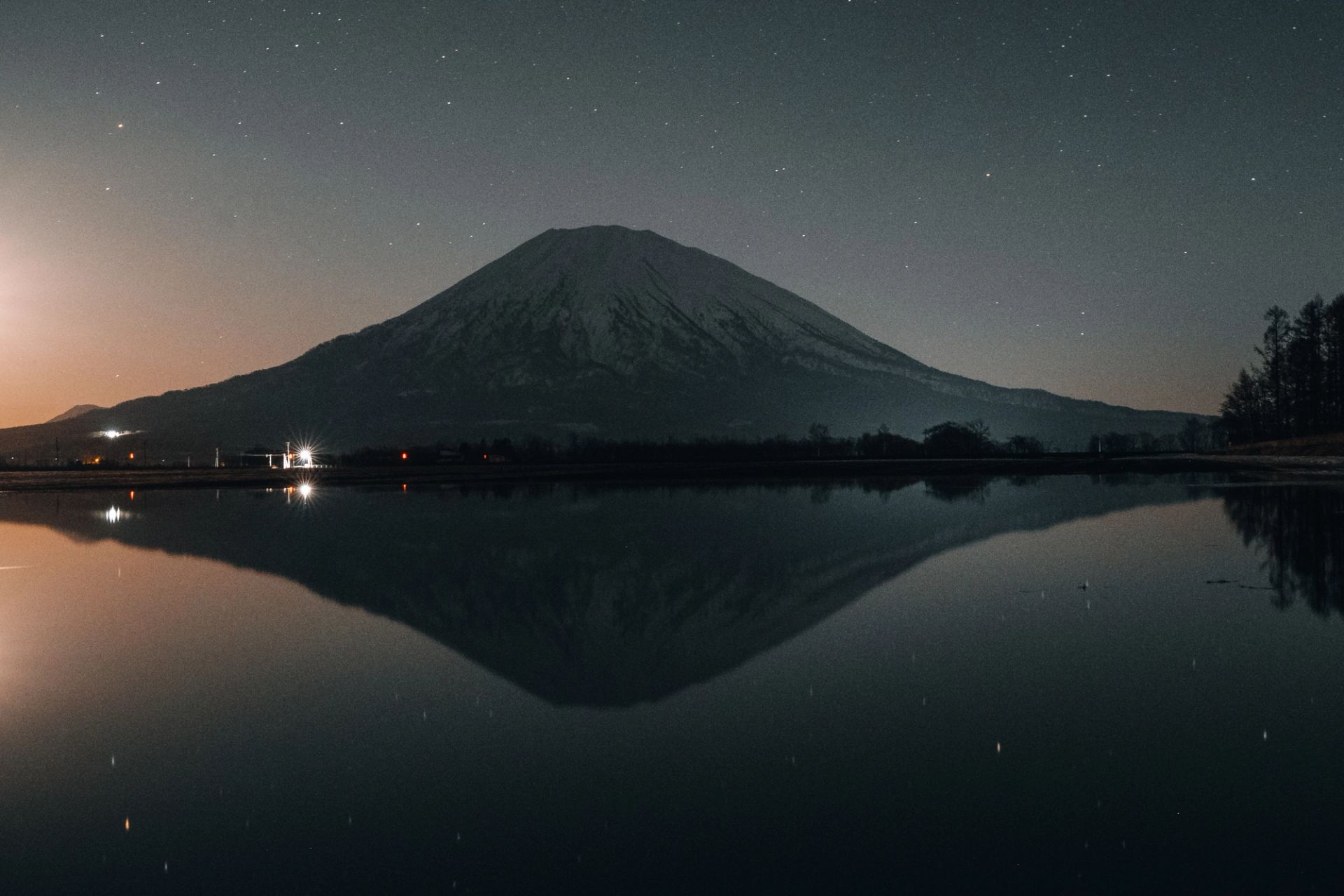 Blue Hour Lake