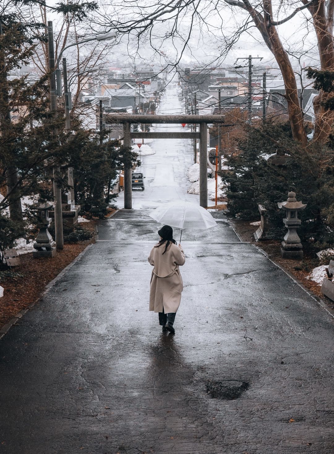Torii in the Rain