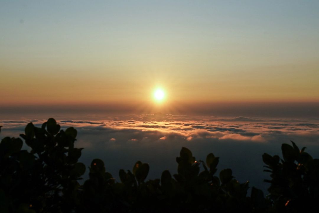 Sunburst Above Clouds