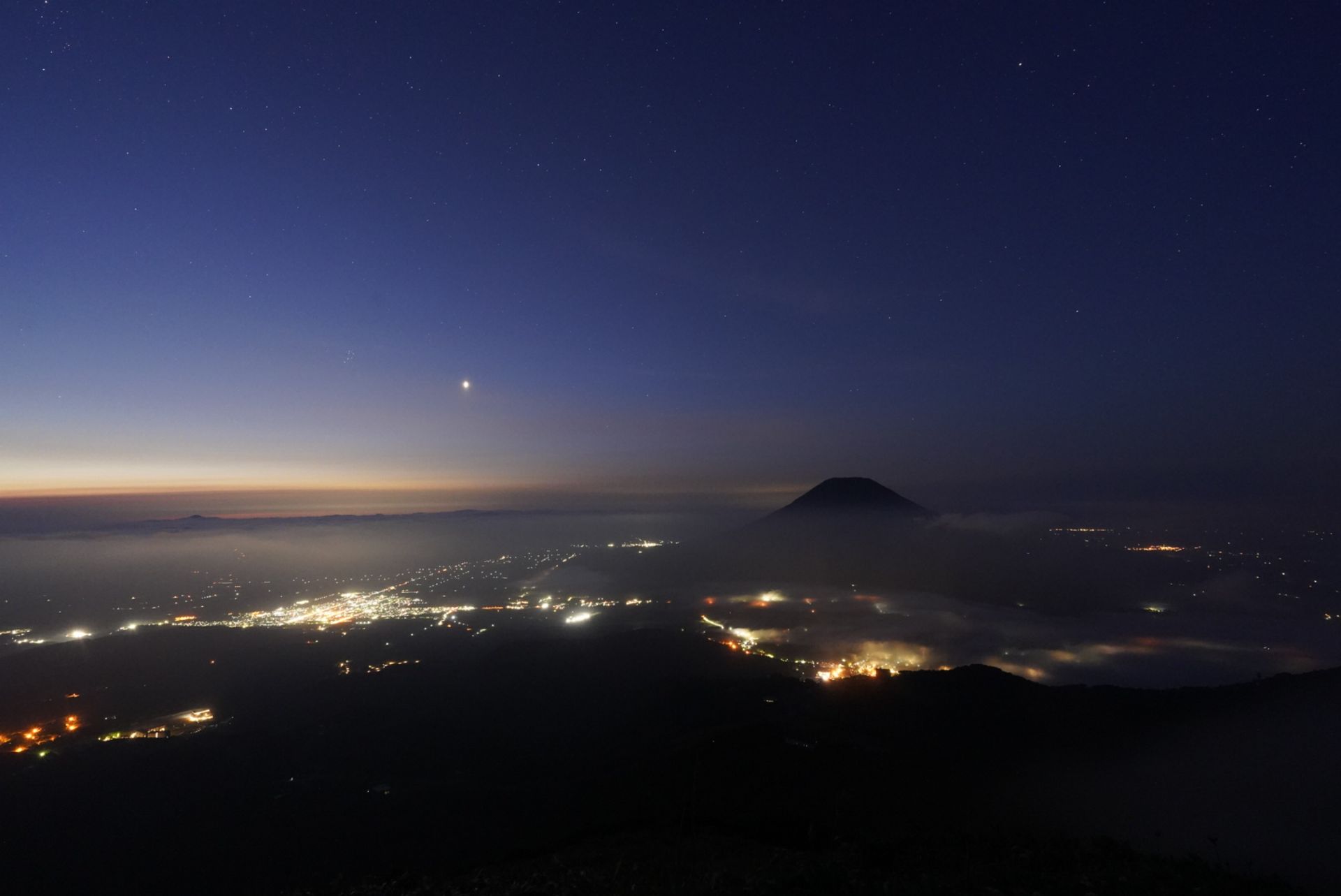 Silhouette Above the Fog
