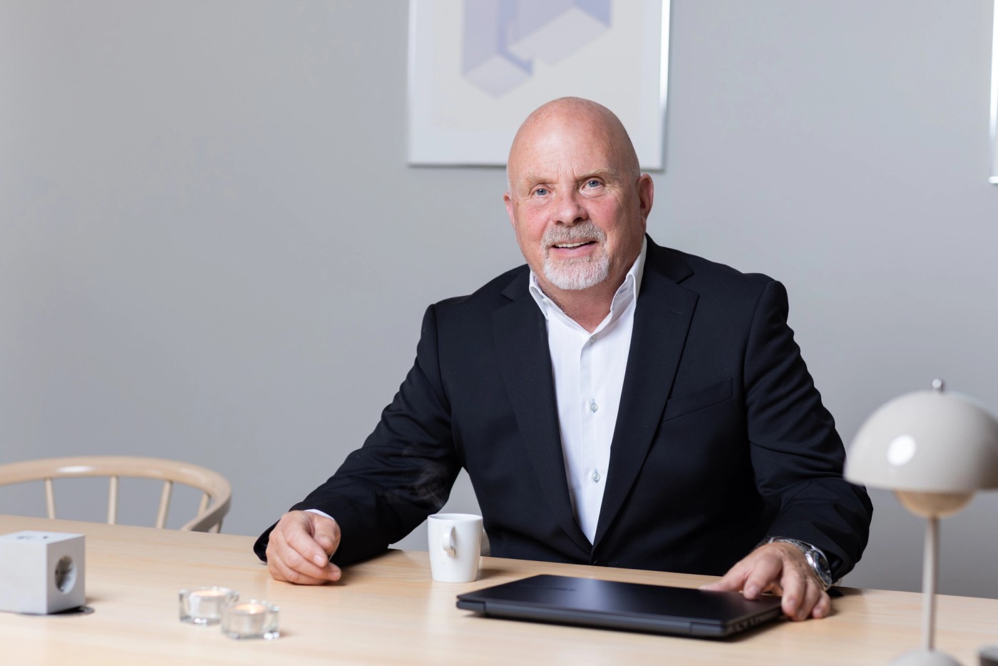 Interimschef vid ett vindkraftverk