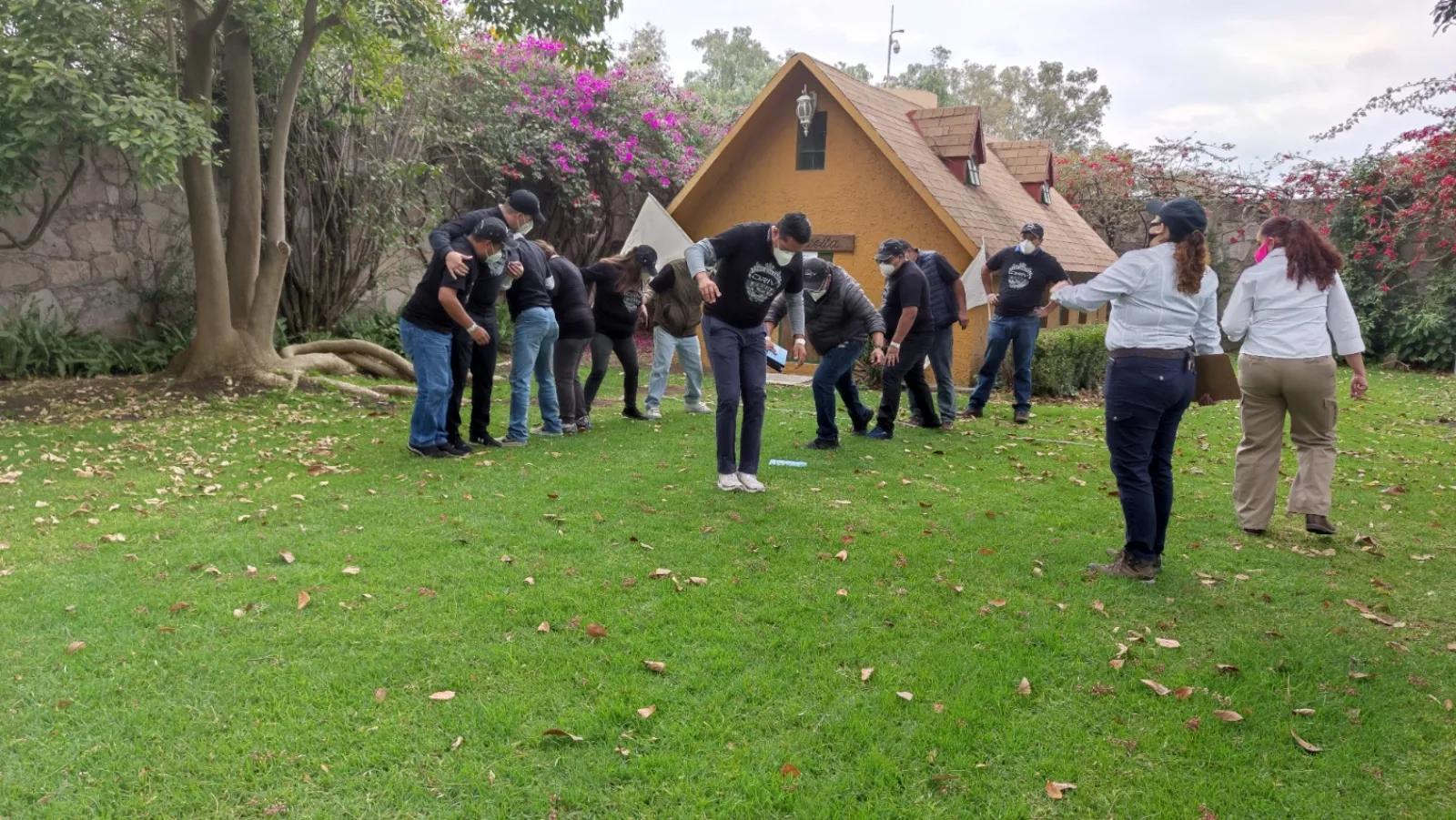 Jardines del Parque Xochitla durante un evento corporativo