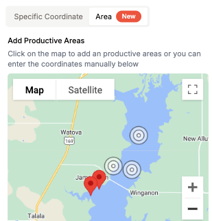 Introducing Map Enhancements: Specific Coordinates and Productive Areas