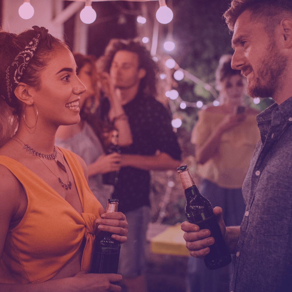 30s and 40s singles night at The Alchemist George Street, hosted by Love at First Sign
