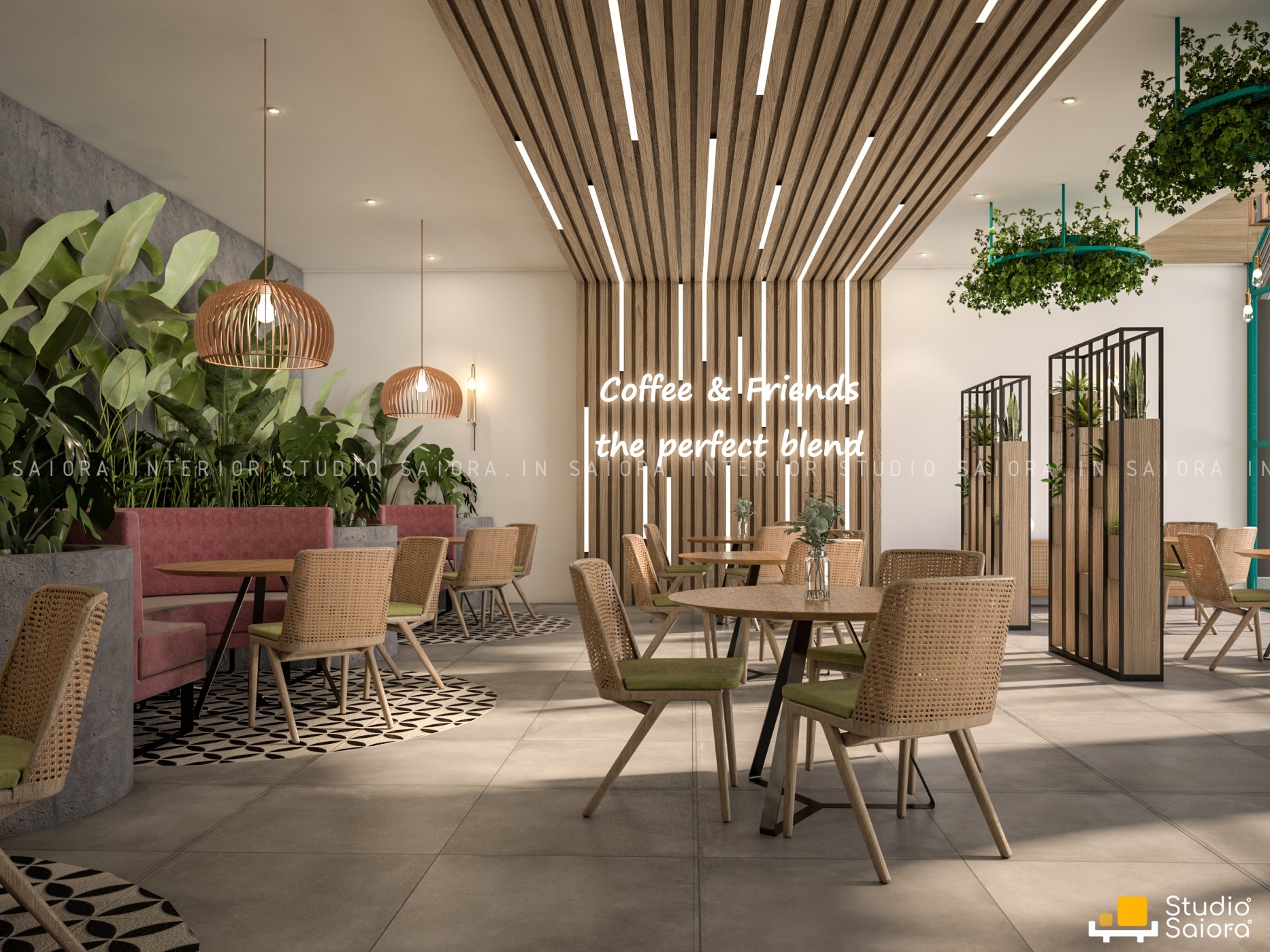 Image for BISTRO CAFE INTERIOR AT KANJIRAPPILLY-KERALA