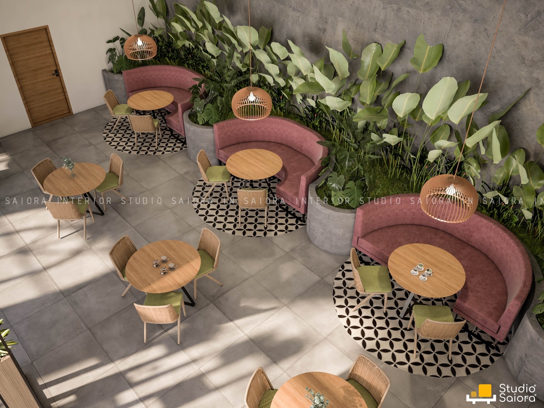 Image for BISTRO CAFE INTERIOR AT KANJIRAPPILLY-KERALA
