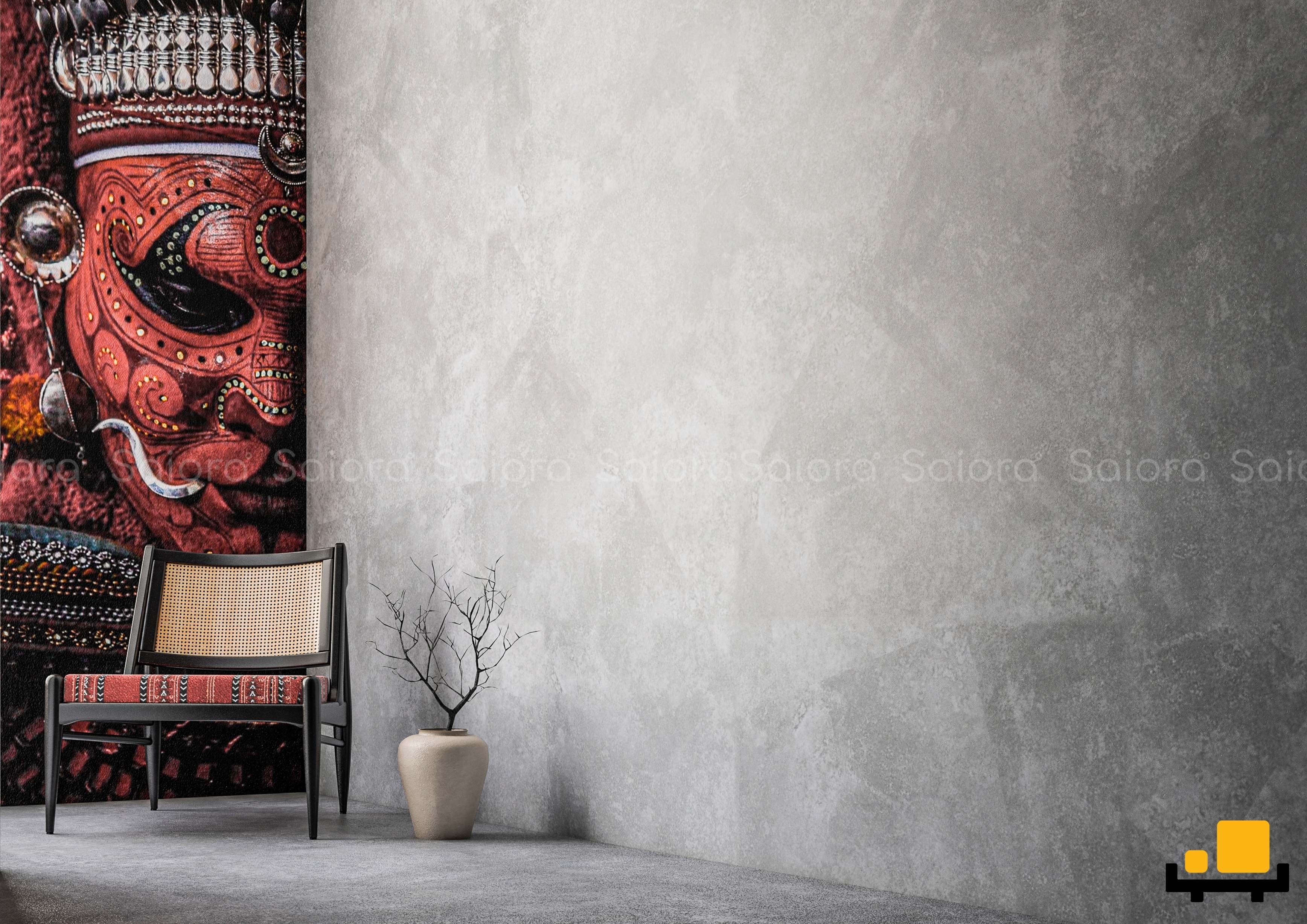 THE FOLK  CHAIR - THEYYAM ON A CHAIR 