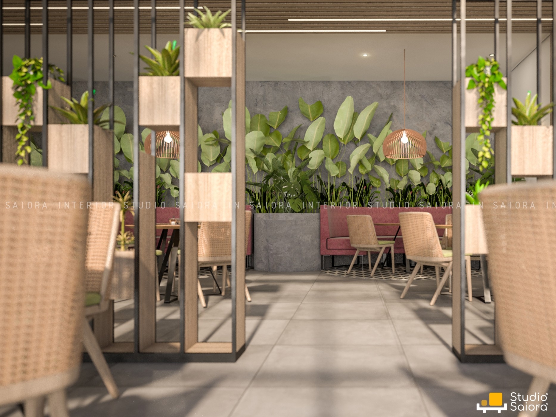 Image for BISTRO CAFE INTERIOR AT KANJIRAPPILLY-KERALA