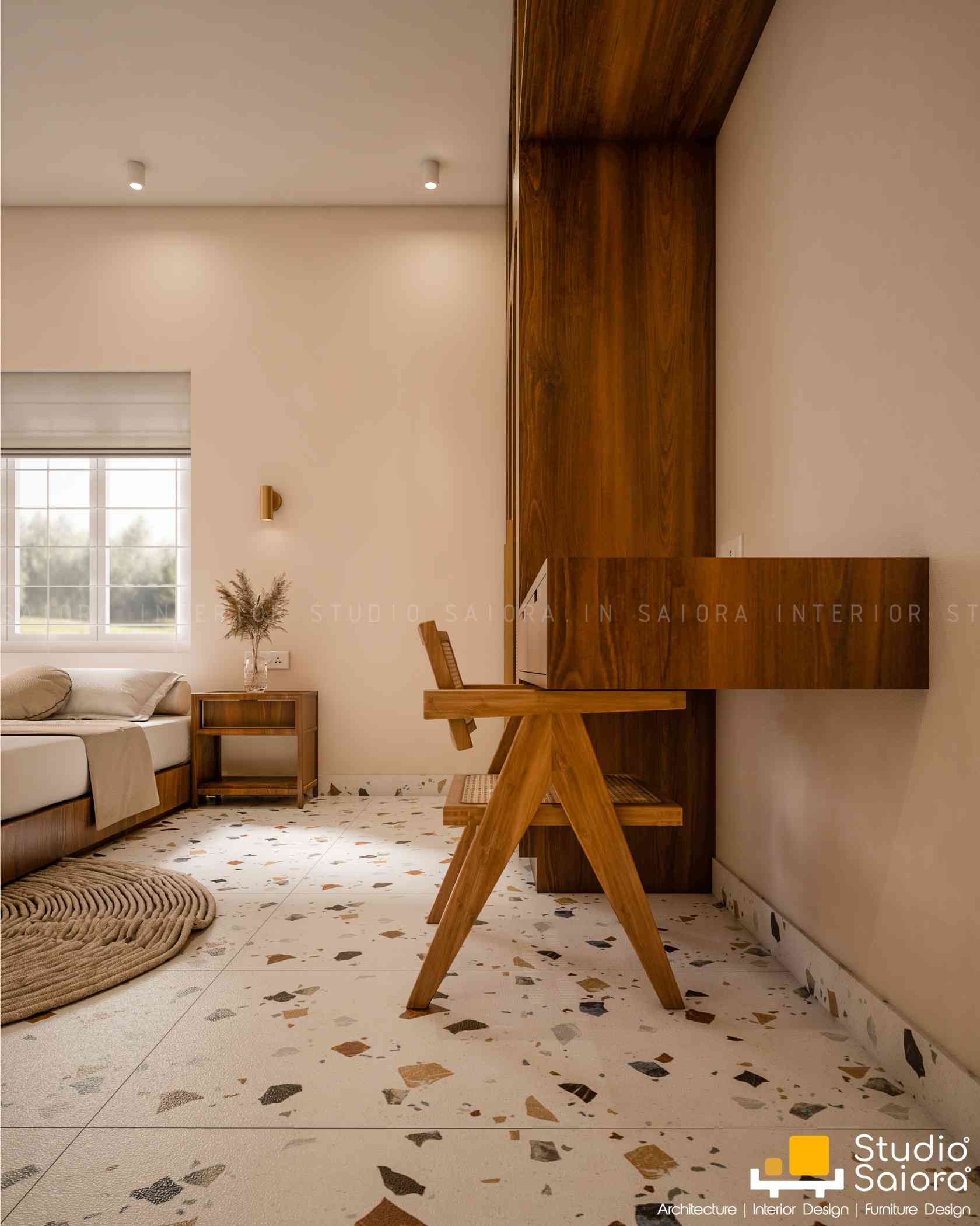 Image for RESIDENCE INTERIOR AT ALUVA-KERALA-THE BRIDE ROOM