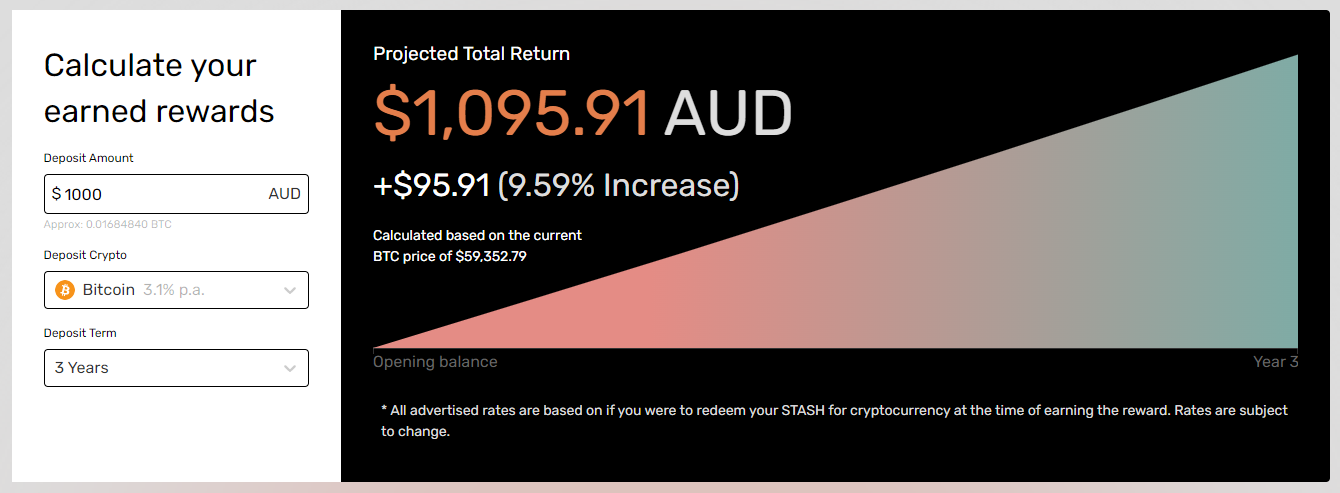 coinstash earn