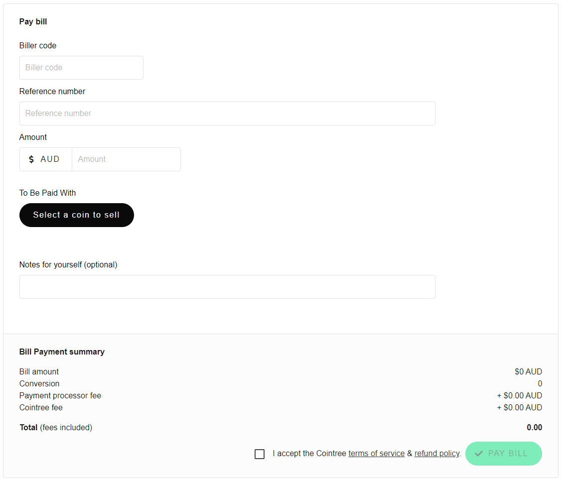 Cointree BPAY