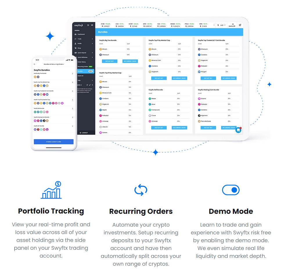 swyftx features