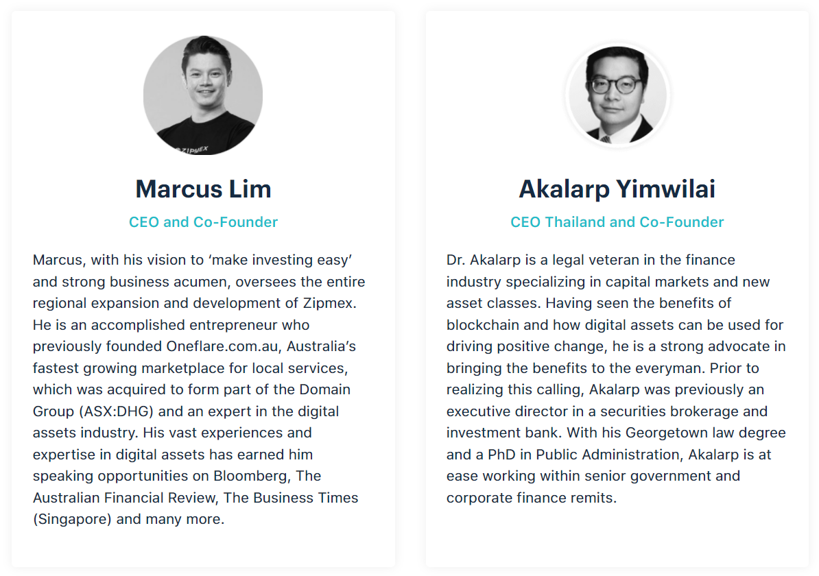 zipmex founders