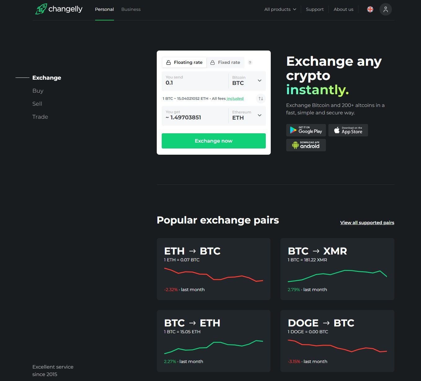 changelly review