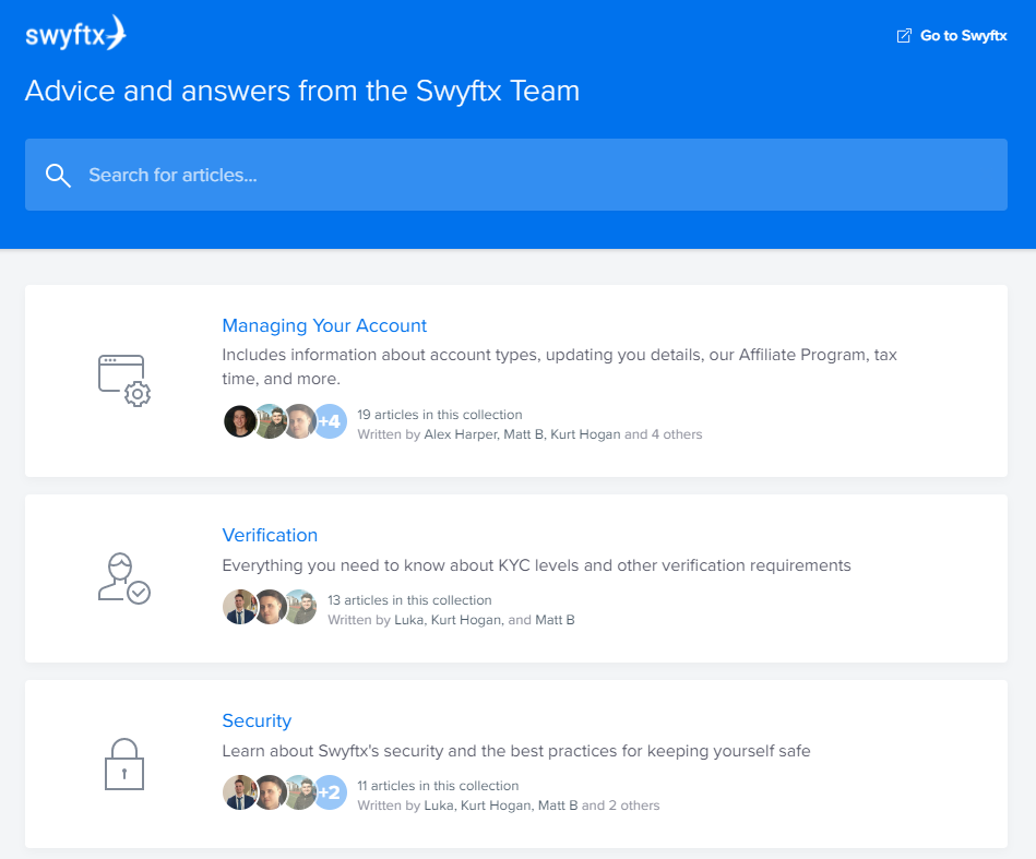 swyftx support