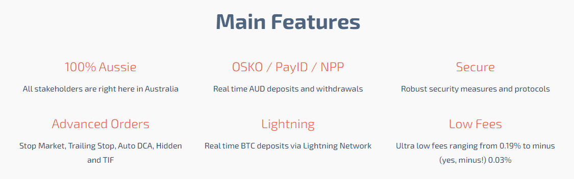 Bitaroo features