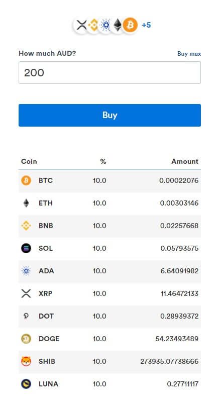 coinspot buy marketcap bundle