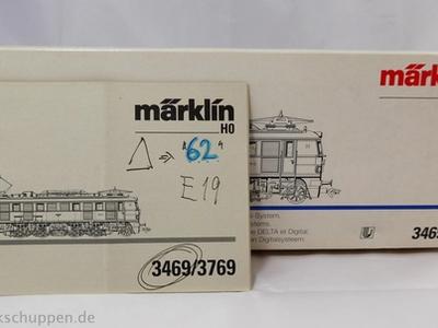 Schnellzuglokomotive BR E 19 der DRG / Märklin 3469 mit Delta Modul