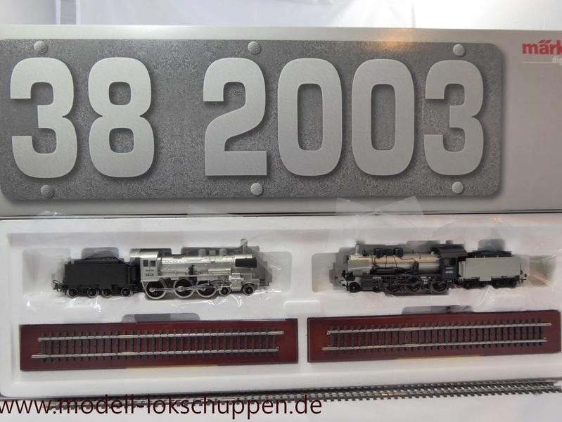 Lokomotiv-Packung "Baureihe 38". (Metall-Technologie-Edition) / Märklin 00380