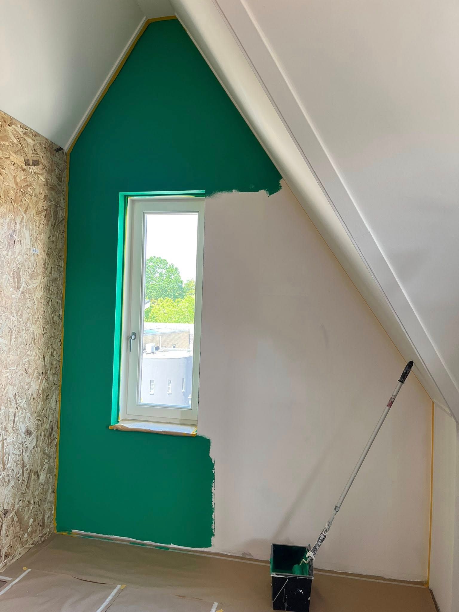 Woning voorbereid en gesaust in Spijk