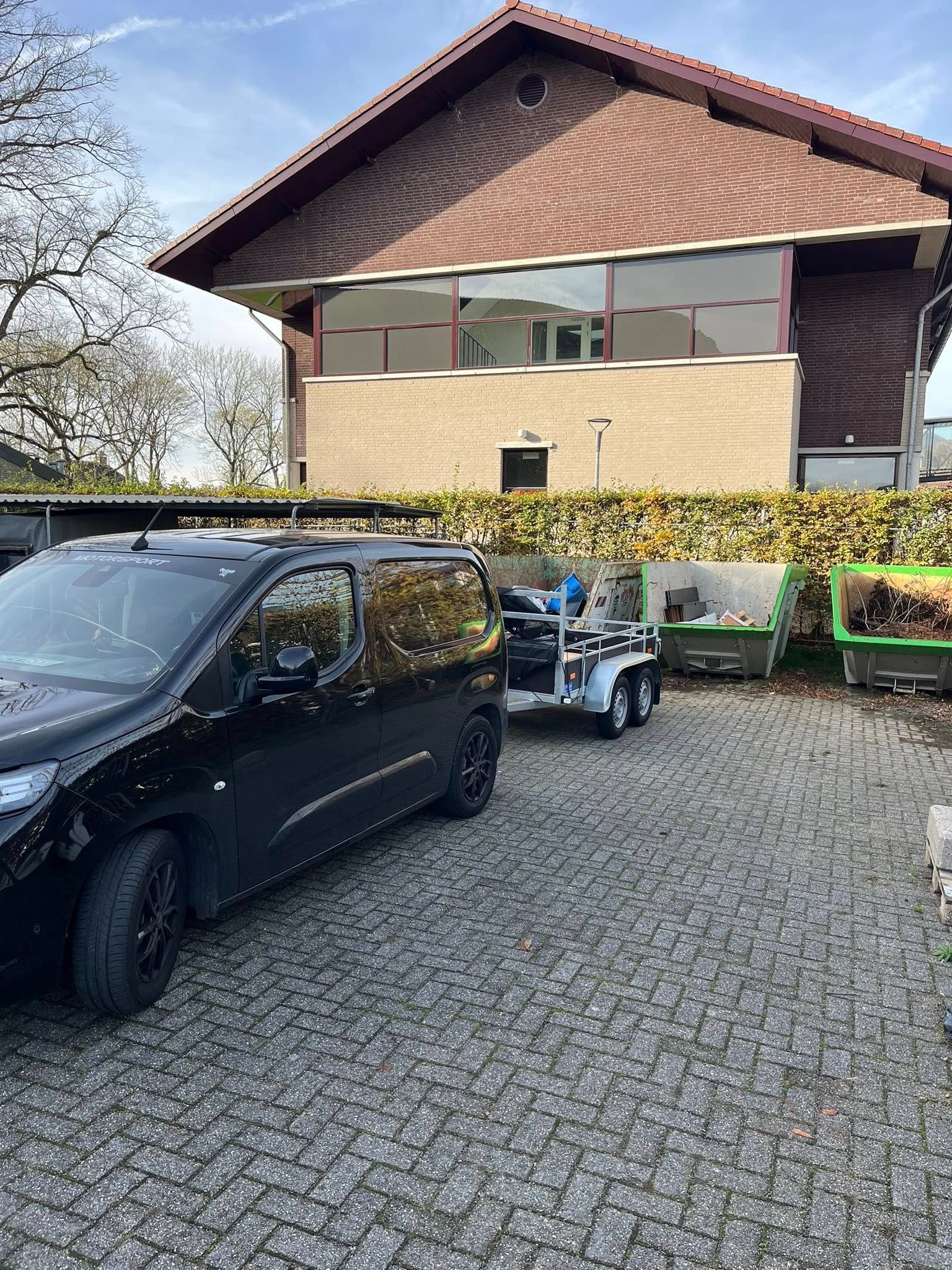 Afvoer en transport van materialen