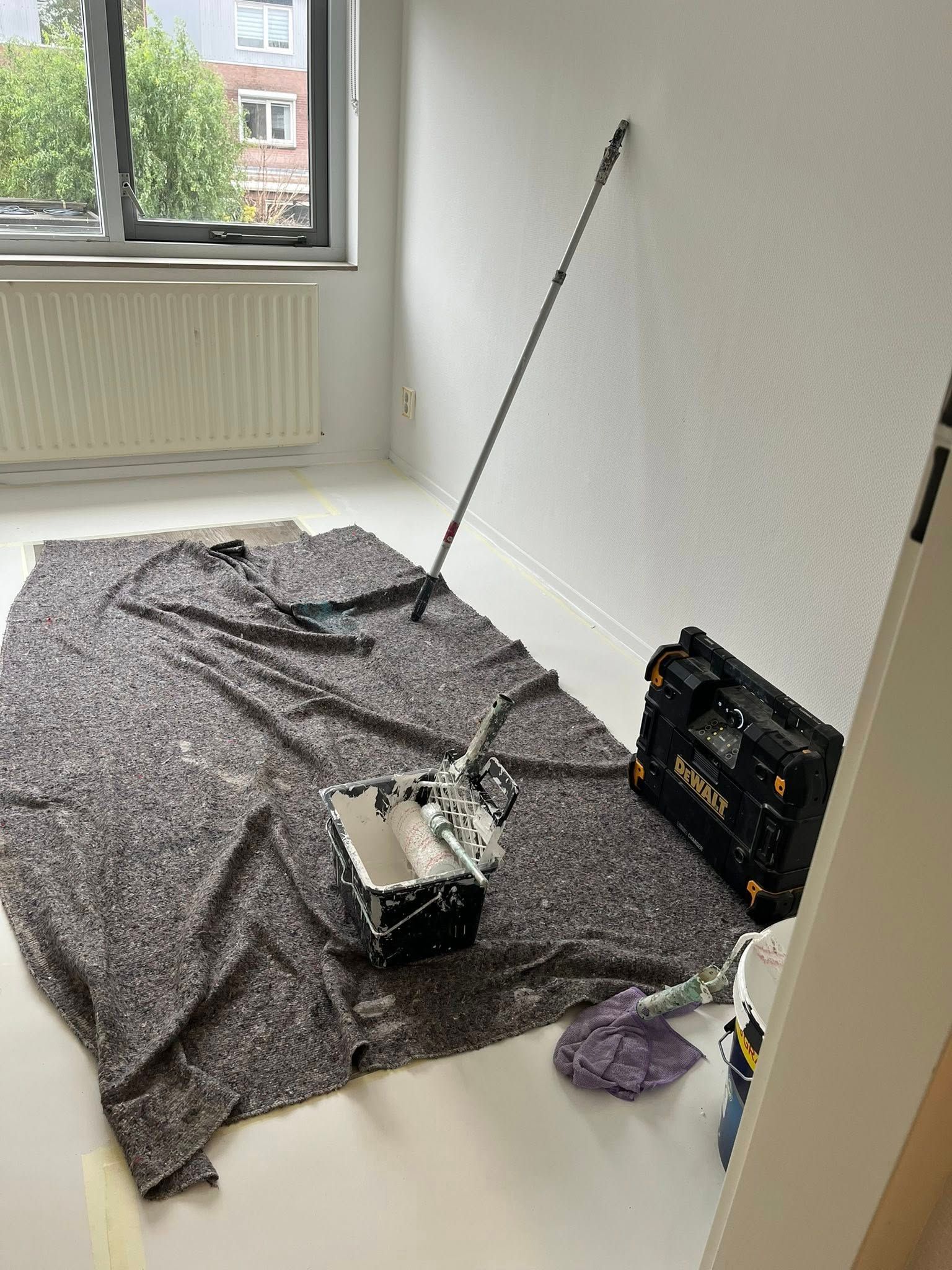 Muren, trap en schilderwerk weer strak