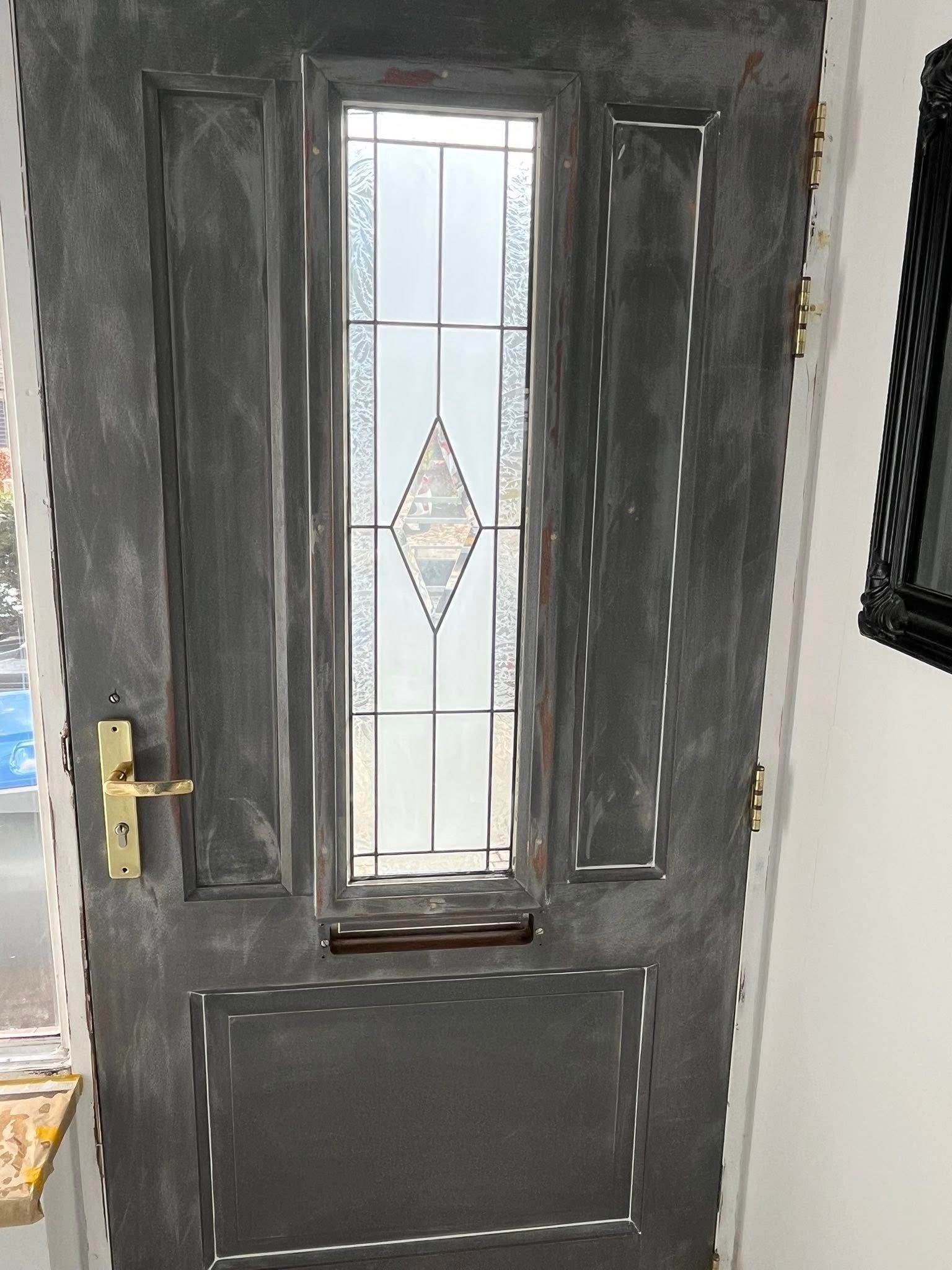 Schilder- en sauswerk woning